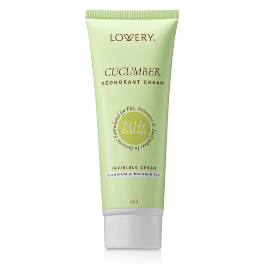 Cucumber Scented Whole Body Deodorant Cream -  3oz 24 Hour Control