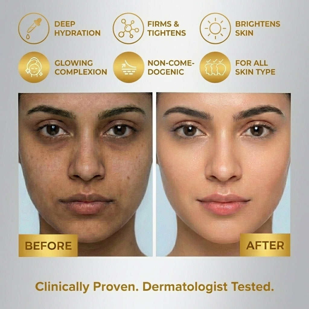 Lovery Ultimate Korean Eye Care Trio - Koean Skincare Collagen and Vitamin C and 24K Gold Anti-Aging Eye Cream Set