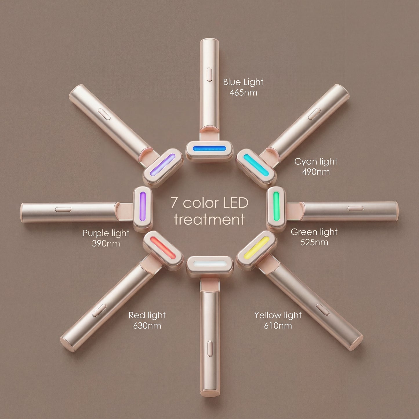 7-in-1 Advanced LED Skincare Renewal Wand