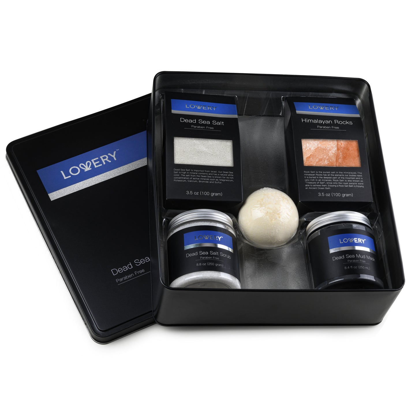 Dead Sea Bath and Body Gift Set - Luxury Bath Essentials with SheaButter - Home Spa Kit