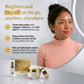 Lovery Ultimate Korean Eye Care Trio - Koean Skincare Collagen and Vitamin C and 24K Gold Anti-Aging Eye Cream Set