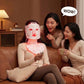 LED Light Therapy Face & Neck Set with Multiple Wavelengths (1072 nm, 850 nm, 633 nm, 590 nm, 415 nm) - FDA-Cleared Anti-Aging Skin Rejuvenation, Medical-Grade Silicone