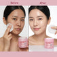 Korean Skin Care Resurfacing Toner Pads with AHA + BHA + Vegan Collagen - 70 Pads