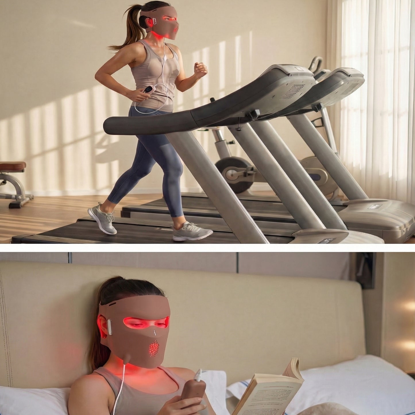 4D Laser Light Therapy Face Mask - 8 x More powerful than LED - Professional At-Home Skin Rejuvenation