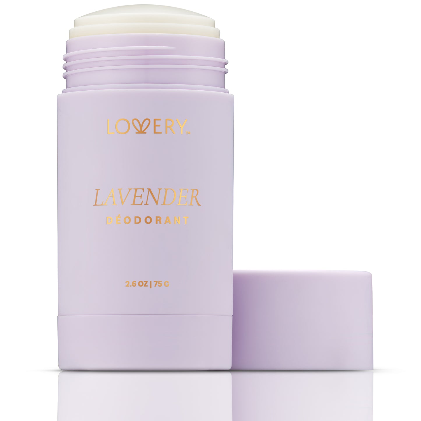 Lavender Aluminum Free Deodorant Stick - 2.6oz 24 Hour Odor Control