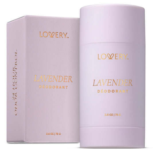 Lavender Aluminum Free Deodorant Stick - 2.6oz 24 Hour Odor Control