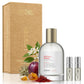 LoveryPlus Saffron + Amber Eau de Parfum 3pc. Fragrance Gift Set - Inspired by Maison Francis Kurkdjian Baccarat Rouge 540, 3.4 fl oz Perfume Spray