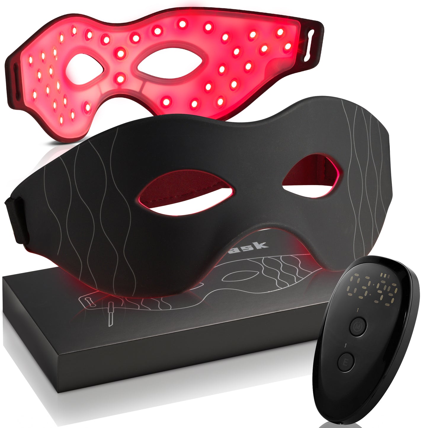 Eye Recovery Pro LED Light Therapy Eye Mask - Red & Near-Infrared Light