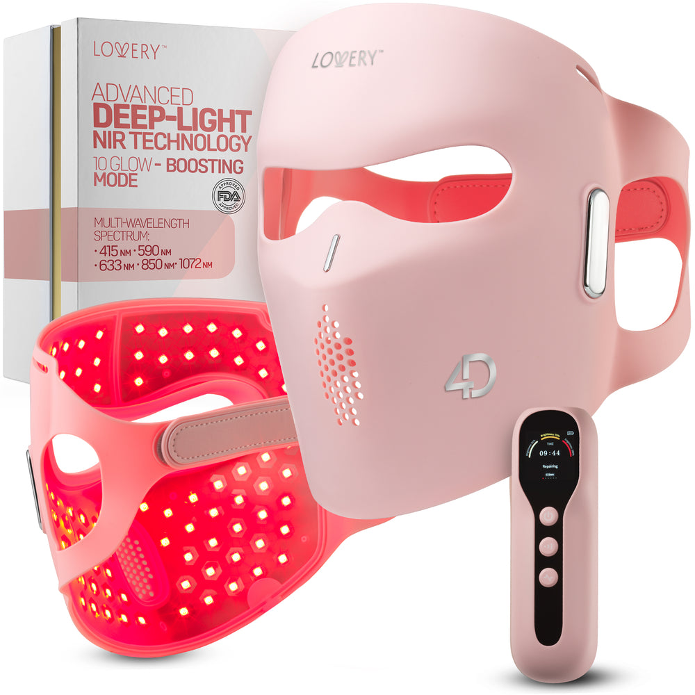 The 4D LED Red Light Therapy Face Mask with Near-Infrared Light (RFAI)