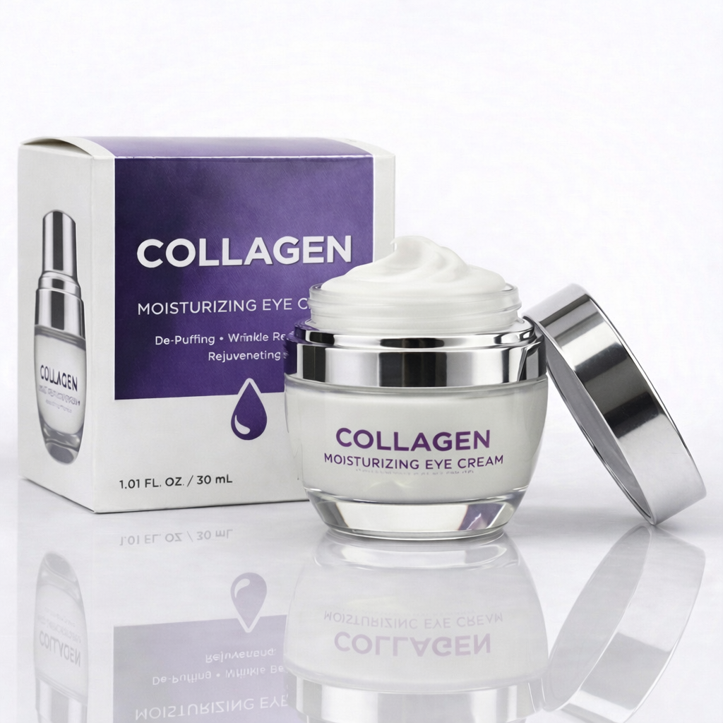 Lovery Collagen Moisturizing Eye Cream - Korean Skincare Firming & Hydrating Anti-Aging Eye Treatment