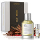 LoveryPlus Oud + Woods Eau de Parfum 2pc. Fragrance Gift Set - Inspired by Tom Ford Oud Wood, 3.4 fl oz Perfume Spray
