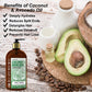 Coconut and Avocado Conditioner - 16oz Organic Hair Care Made in USA