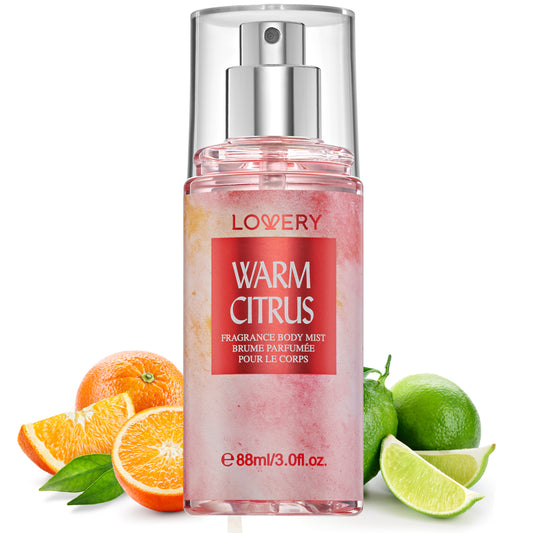 3fl oz Warm Citrus Fragrance Body Mist Spray