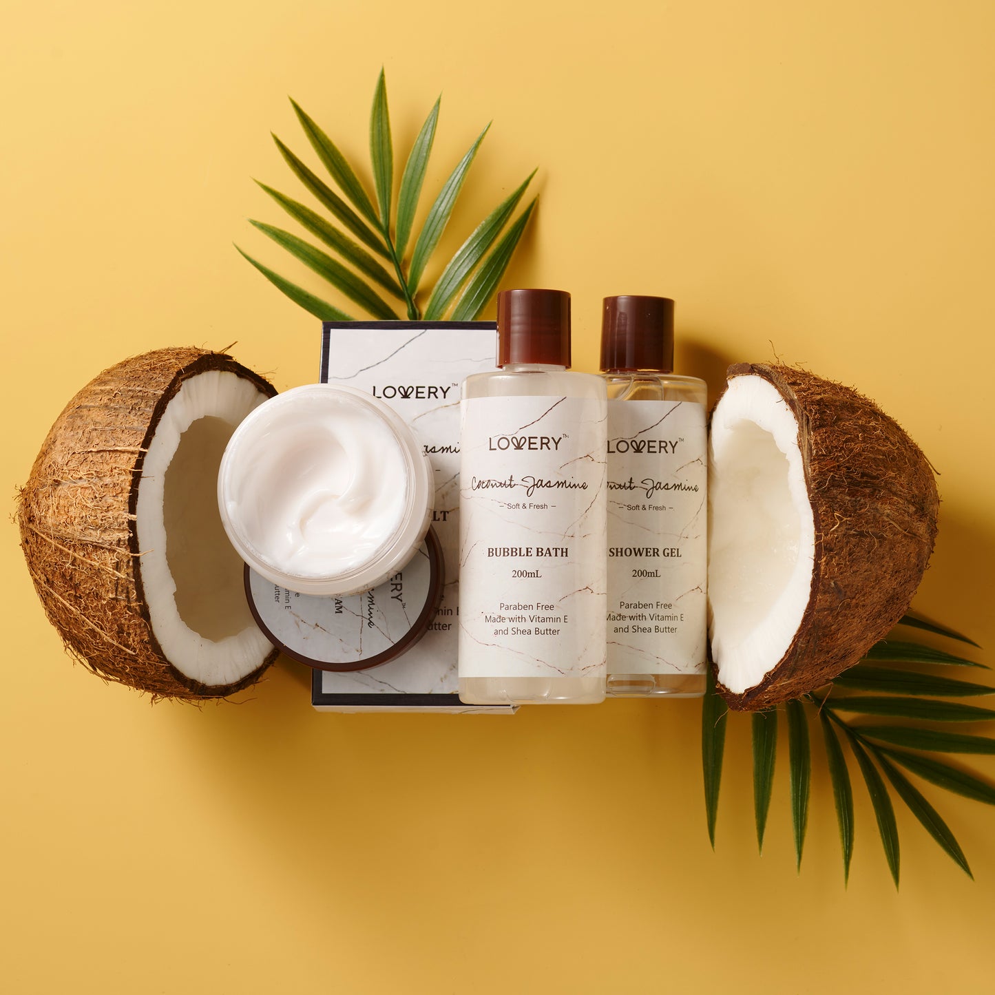 deluxe spa, lovery beauty products, lovery gift baskets, lovery, deluxe spa treatment, deluxe spa products, home deluxe spa, coconut jasmine gift basket, coconut jasmine spa, coconut body lotion, coconut gift basket, jasmine gift basket, coconut lovery basket, jasmine lovery basket