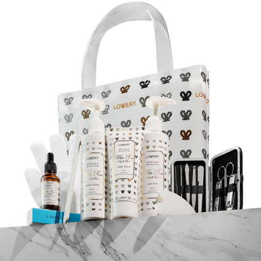 Luxe Hand Care Package - 19Pc Travel Gift Set