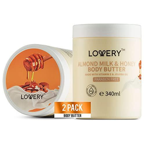 Almond Milk & Honey Body Butter - 2Pc Large Whipped Cream
