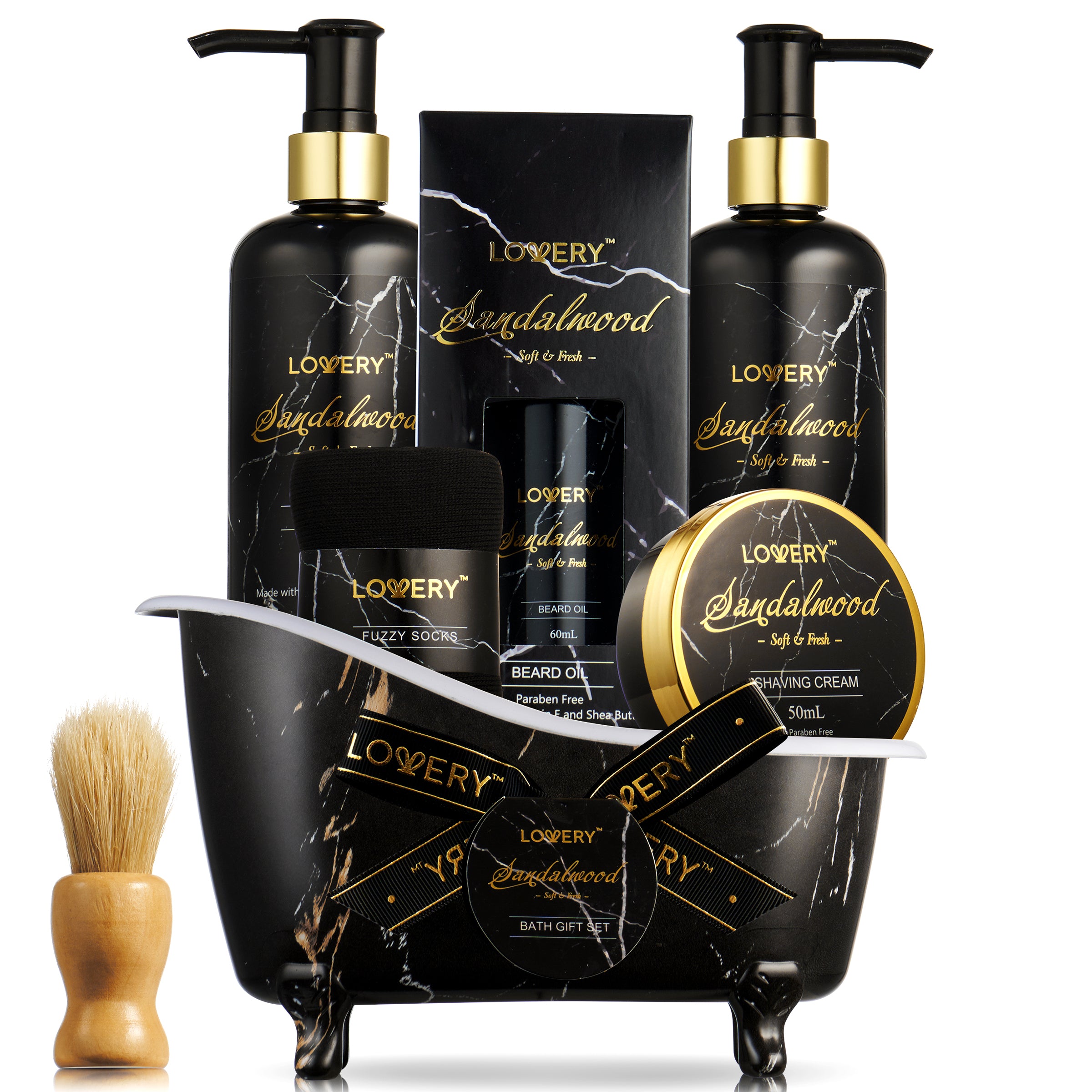 Buy Men's Grooming Vetiver & Sandalwood Luxurious Gift Set | Beauty Plaza