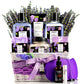Lavender & Lilac Spa Gift Basket - 10Pc Body Care Package
