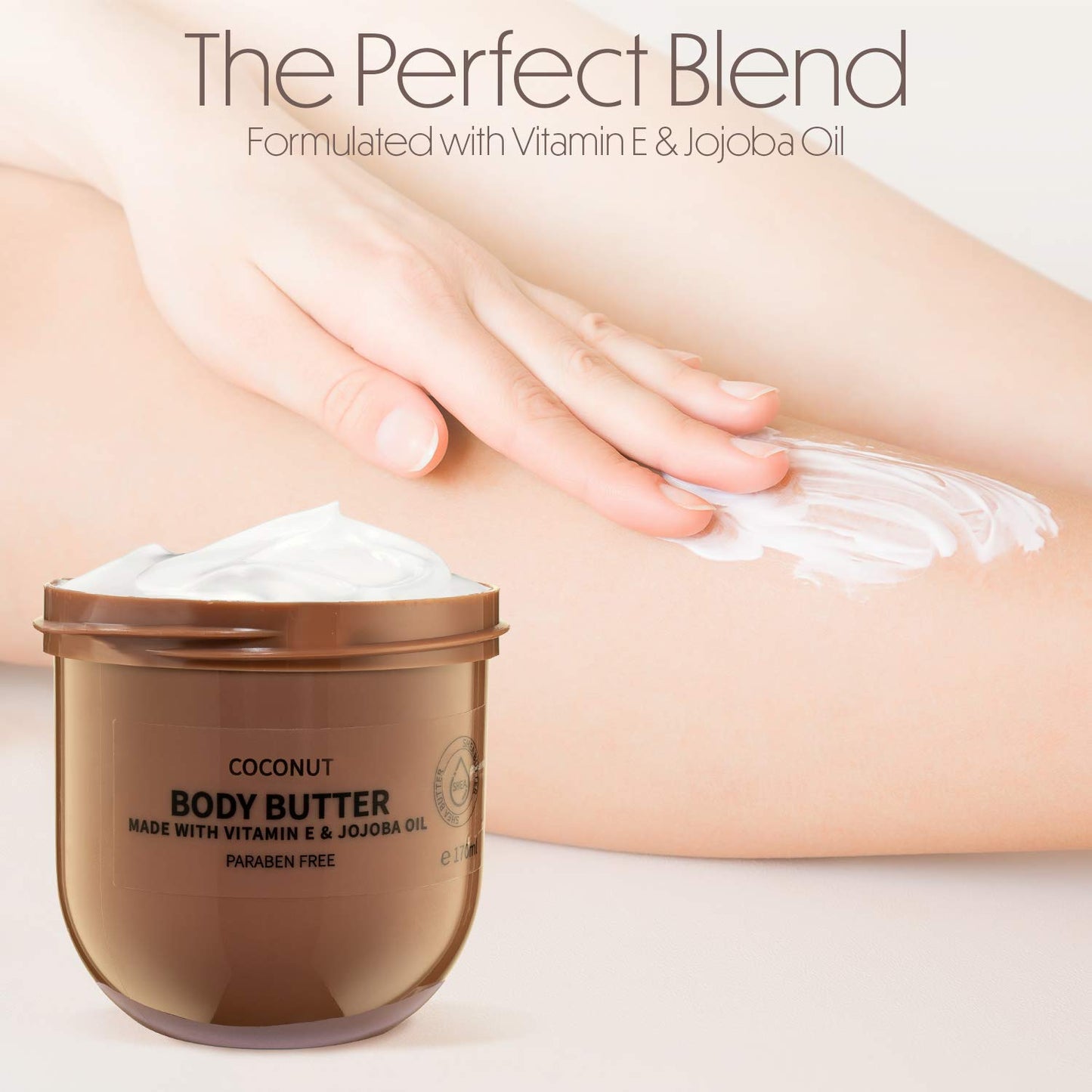 Coconut Body Butter - 6oz Whipped Cream