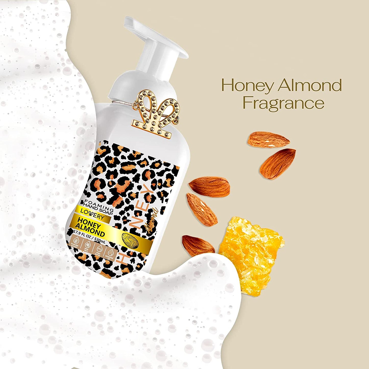 Honey Almond Foaming Hand Soap - 17.9 fl oz