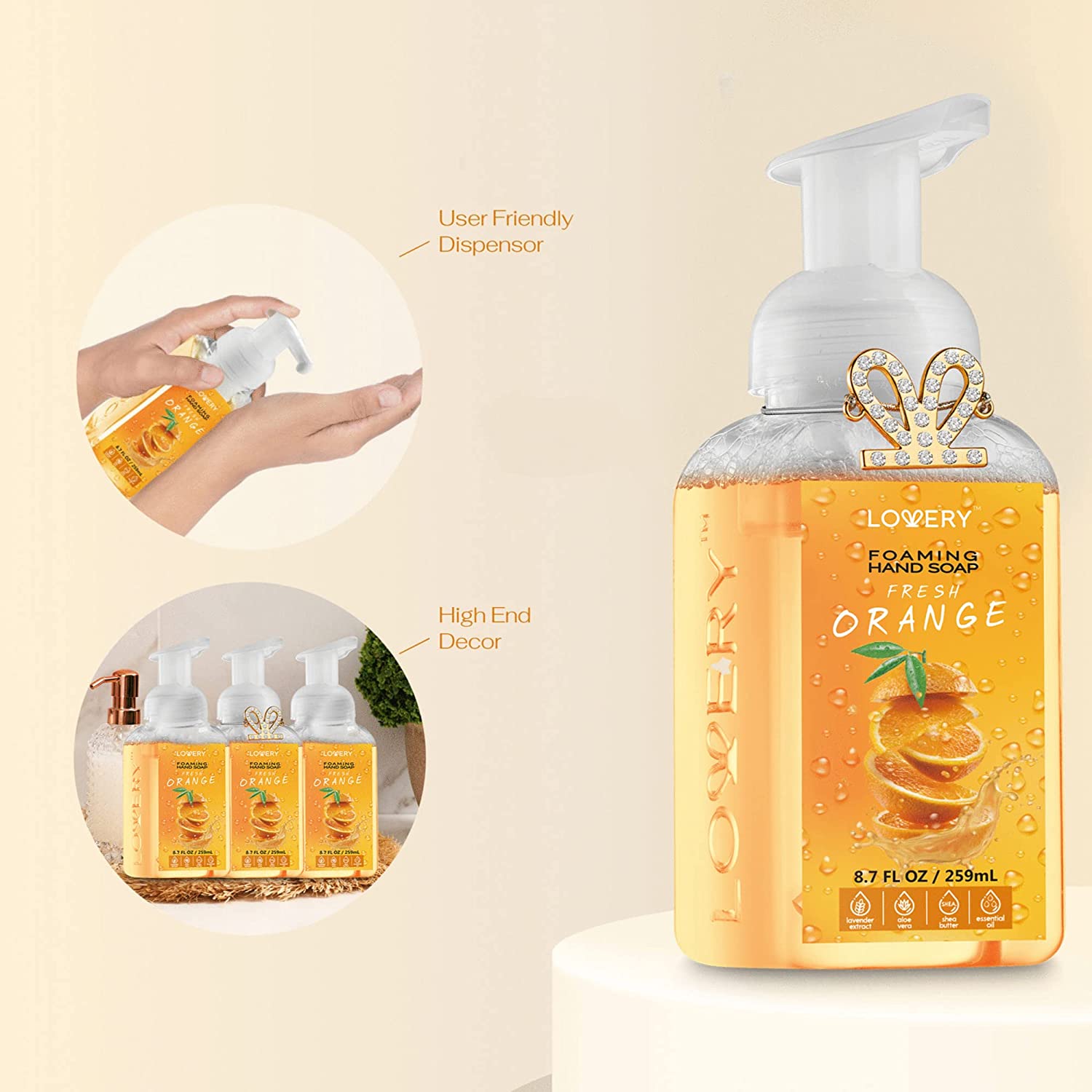Orange Blossom Foaming Hand Soap