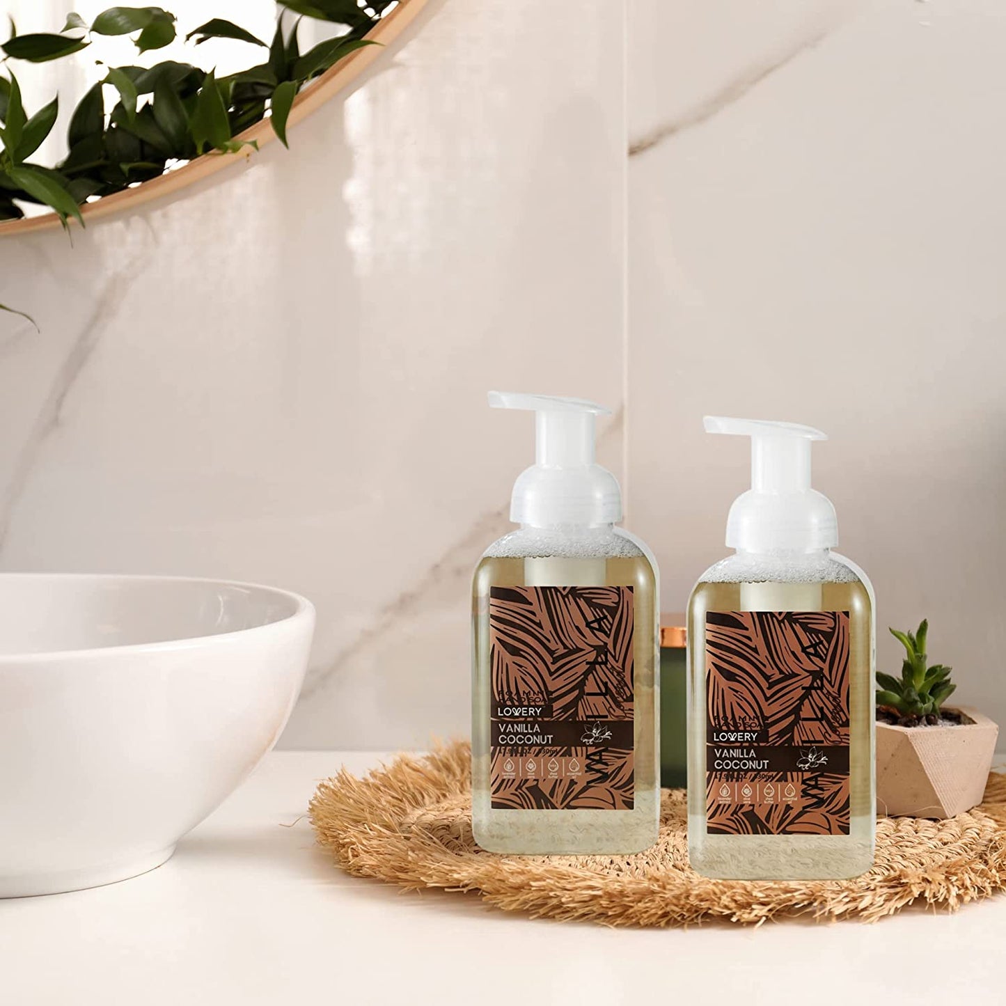 Vanilla Coconut Foaming Hand Soap - Pack of 2
