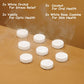 Shower Steamers Vapor Tablets - 8 Aromatherapy Shower Bombs