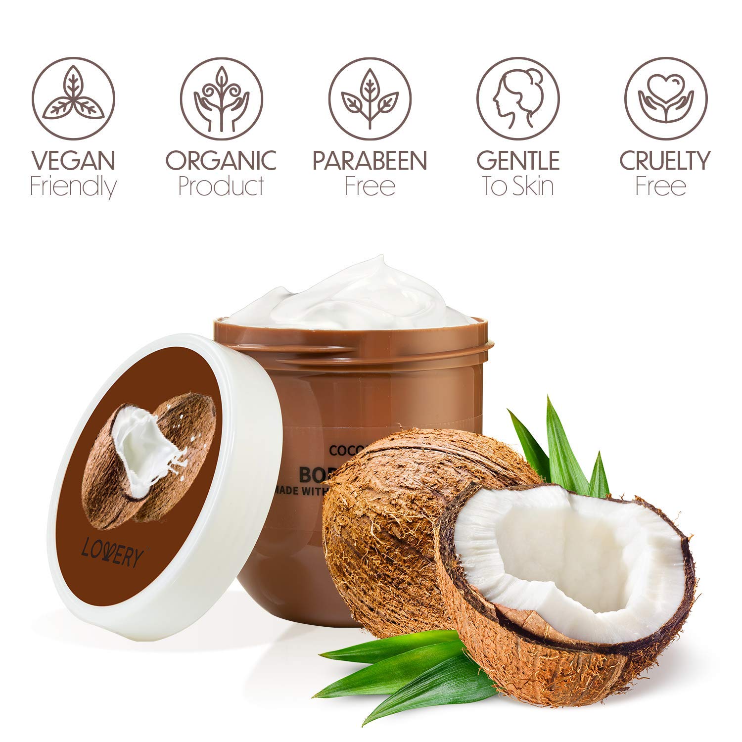 Coconut body deals cream