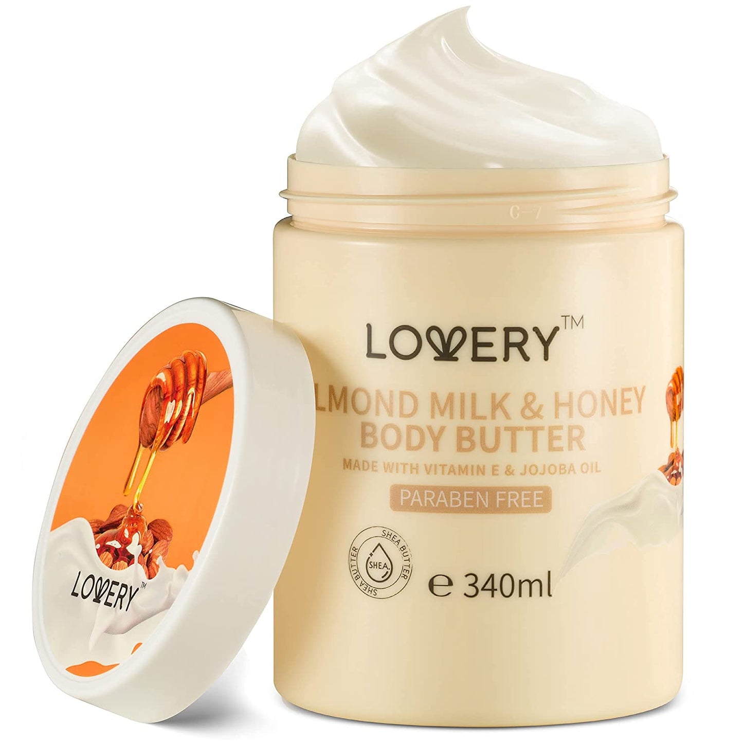 Almond Milk & Honey Body Butter - 2Pc Large Whipped Cream
