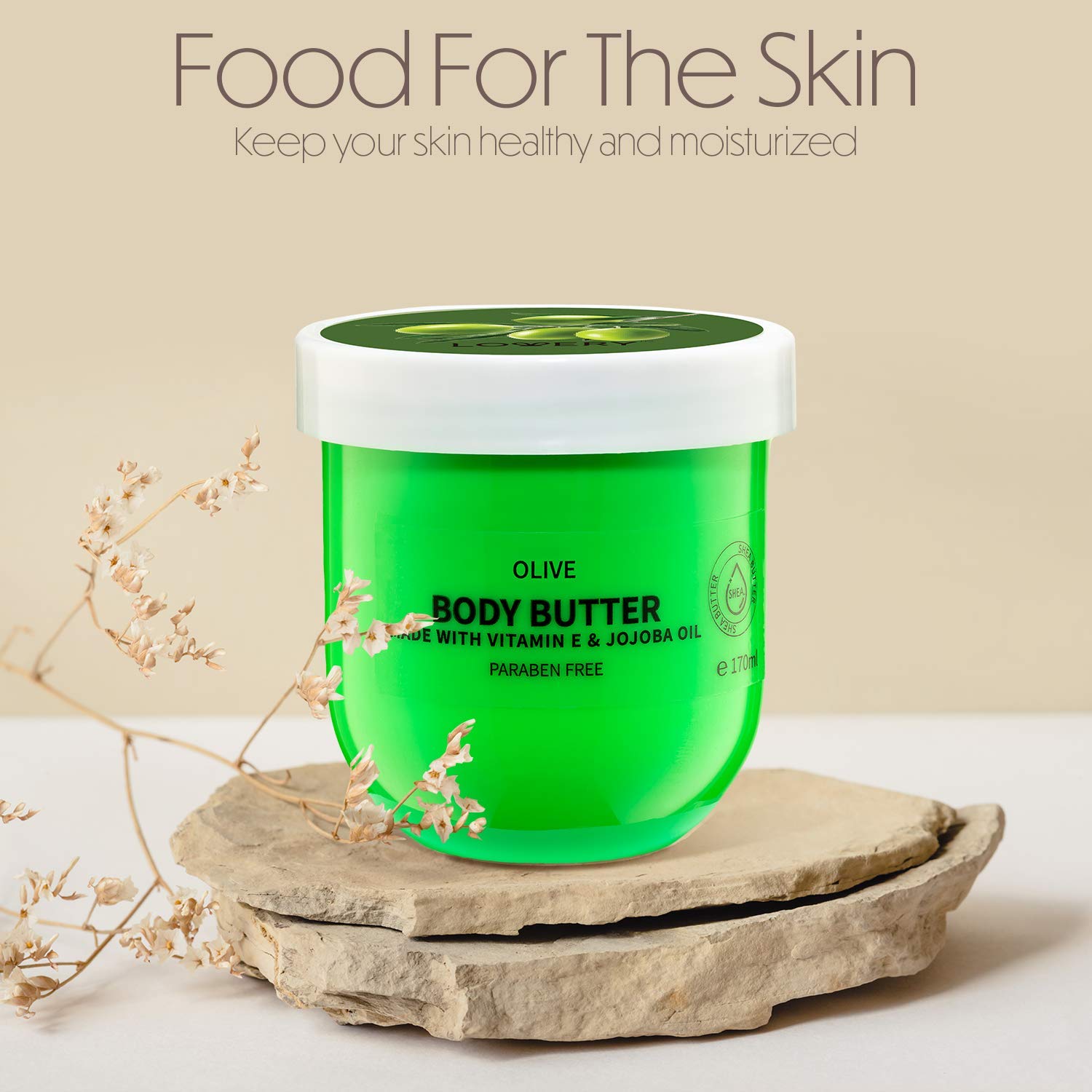Olive Body Butter - 6oz Whipped Cream - Lotion - Skin Care-Moisturizer ...