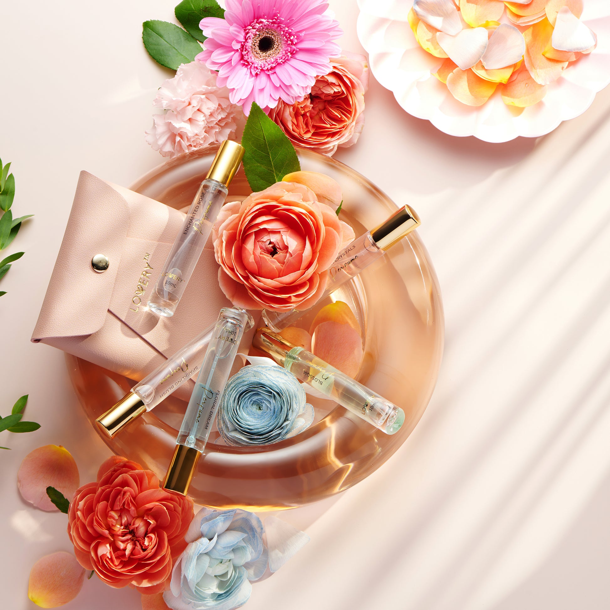 Kit Perfume e Flores