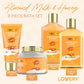 lovery Almond Milk and Honey, Almond Milk and Honey, Luxe Almond Milk and Honey Spa Gift Basket, Lovery Spa Gift Basket, Luxury Essentials, Pampering Kit, Relaxation Set, Almond & Honey Spa, Home Spa, Beauty Care, Self-Care Collection, Aromatherapy Spa, Skincare Gift