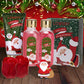 Red Rose and Jasmine Home Bath Set - 6Pc Christmas Gift