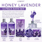 Honey Lavender Home Bath Gift Set -15Pc Relaxation Gifts