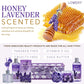Honey Lavender Home Bath Gift Set -15Pc Relaxation Gifts