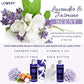 Lavender and Jasmine Bath Set - 7Pc Cosmetic Bag Kit