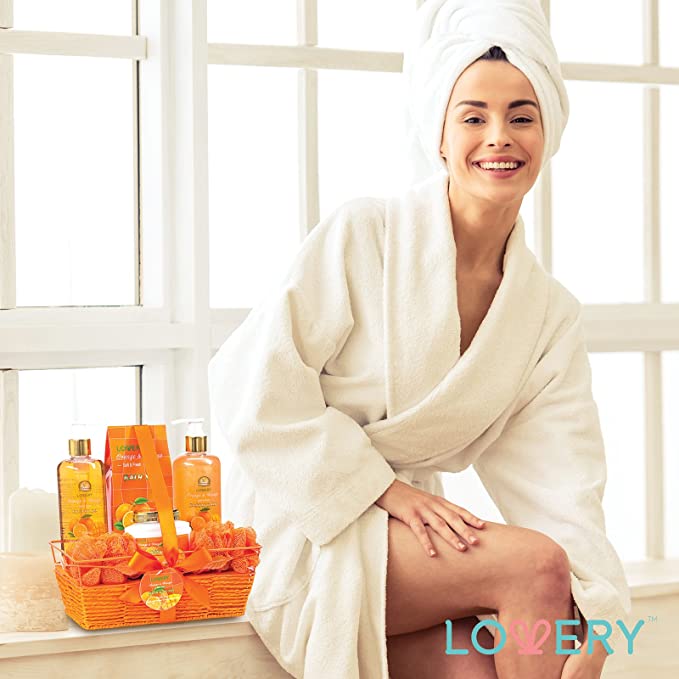 lovery mango body care, Mango Body Care, Orange Mango Bath Set, Citrus Aromatherapy, Gift of Indulgence, Special Occasion Spa Gift, Natural Beauty Products, Exquisite Fragrances, Eco-Friendly Bath Care, Glowing Sunset Bath, Energizing Citrus Mango, Gal's Favorite Scent