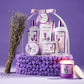 Lavender Bath and Body Gift Basket - 15Pc Selfcare Kit