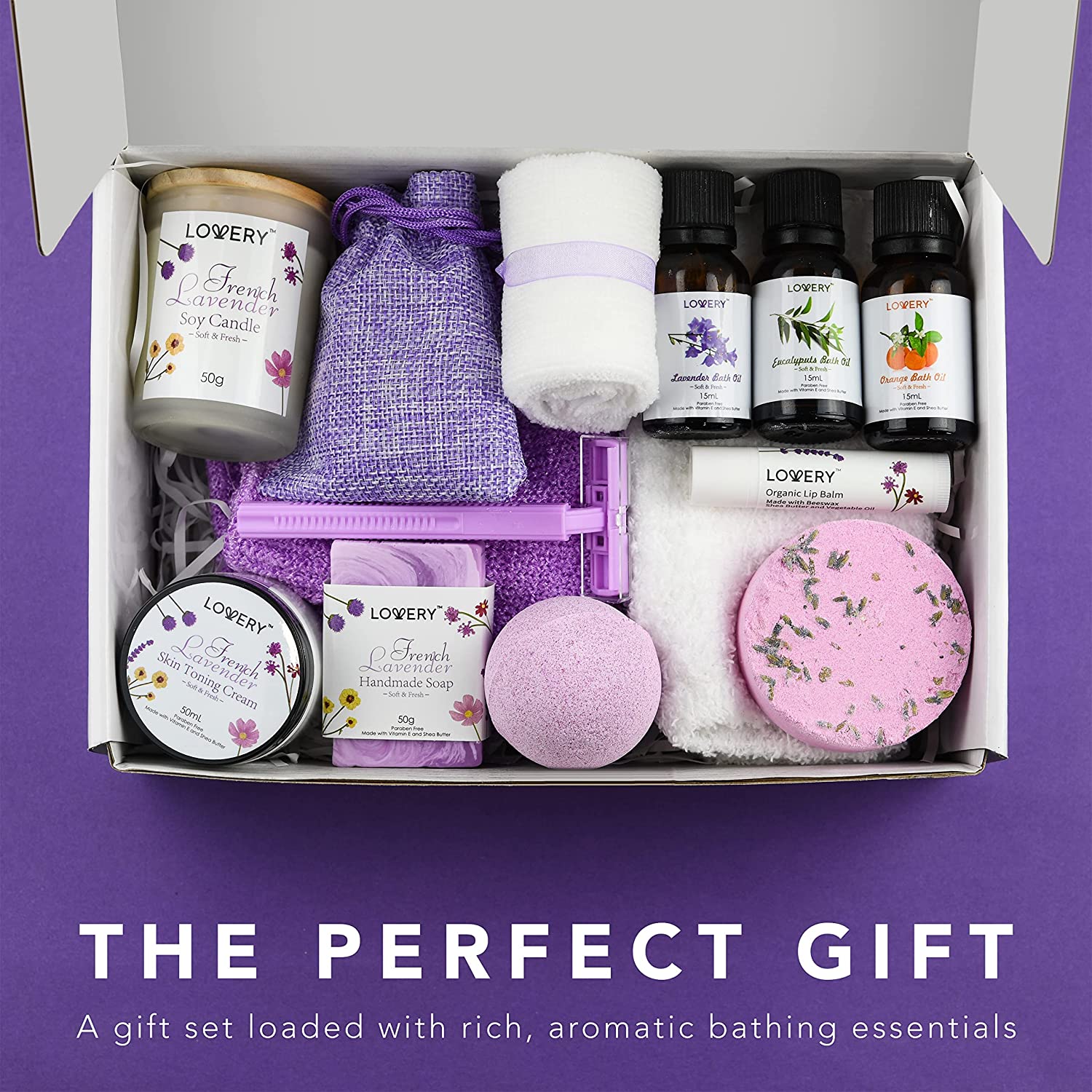 Spa Gift Box, Spa Gift Set, Relaxation Gift