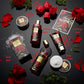 Valentine Exotic Rose Spa Gift Basket - 13pc Self Care Set