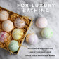 Bath Bombs Set - 9Pc Scented Marble Spa Fizzies