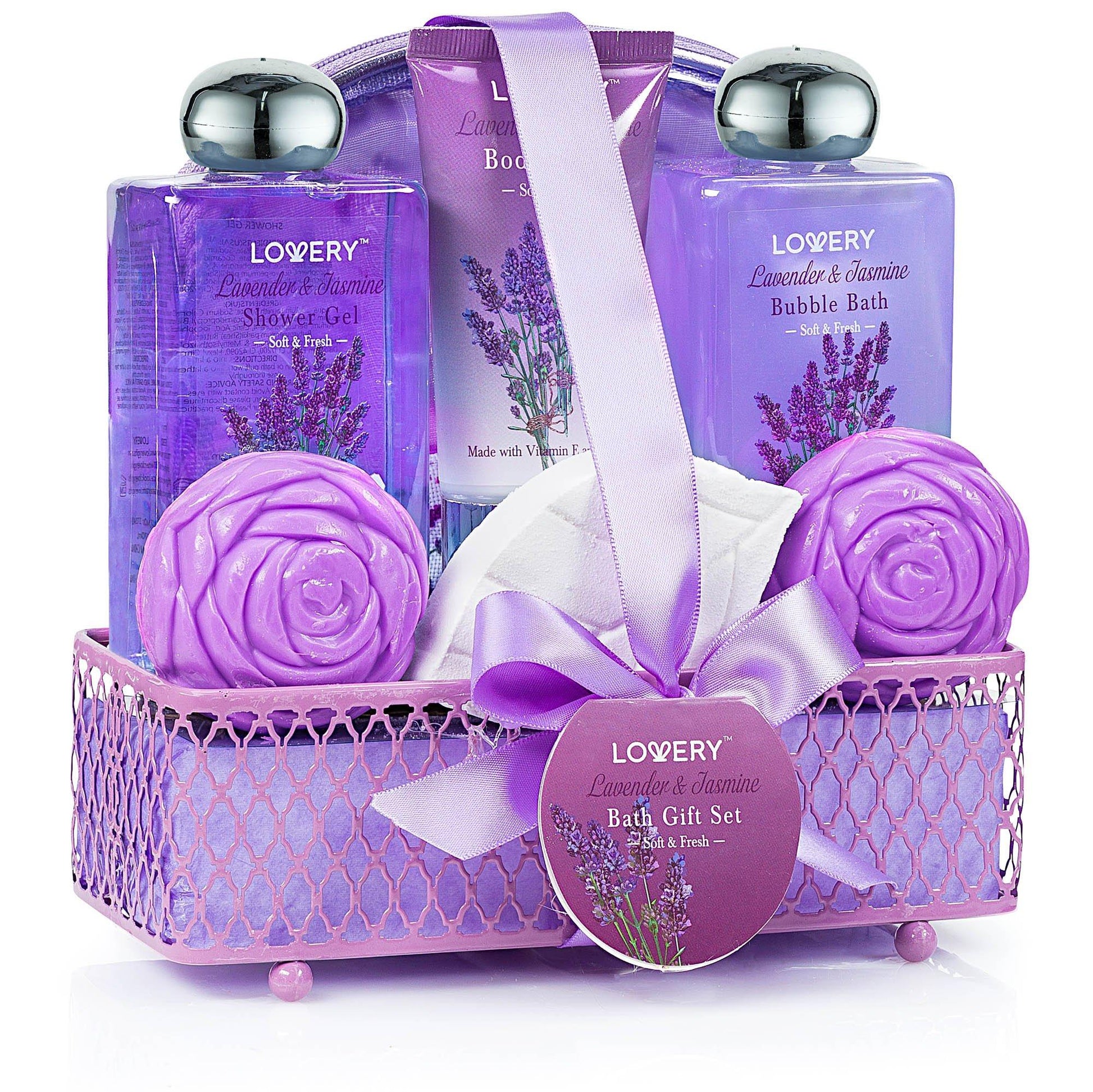 Lavender and Jasmine Spa Bath and Body Set - Lovery