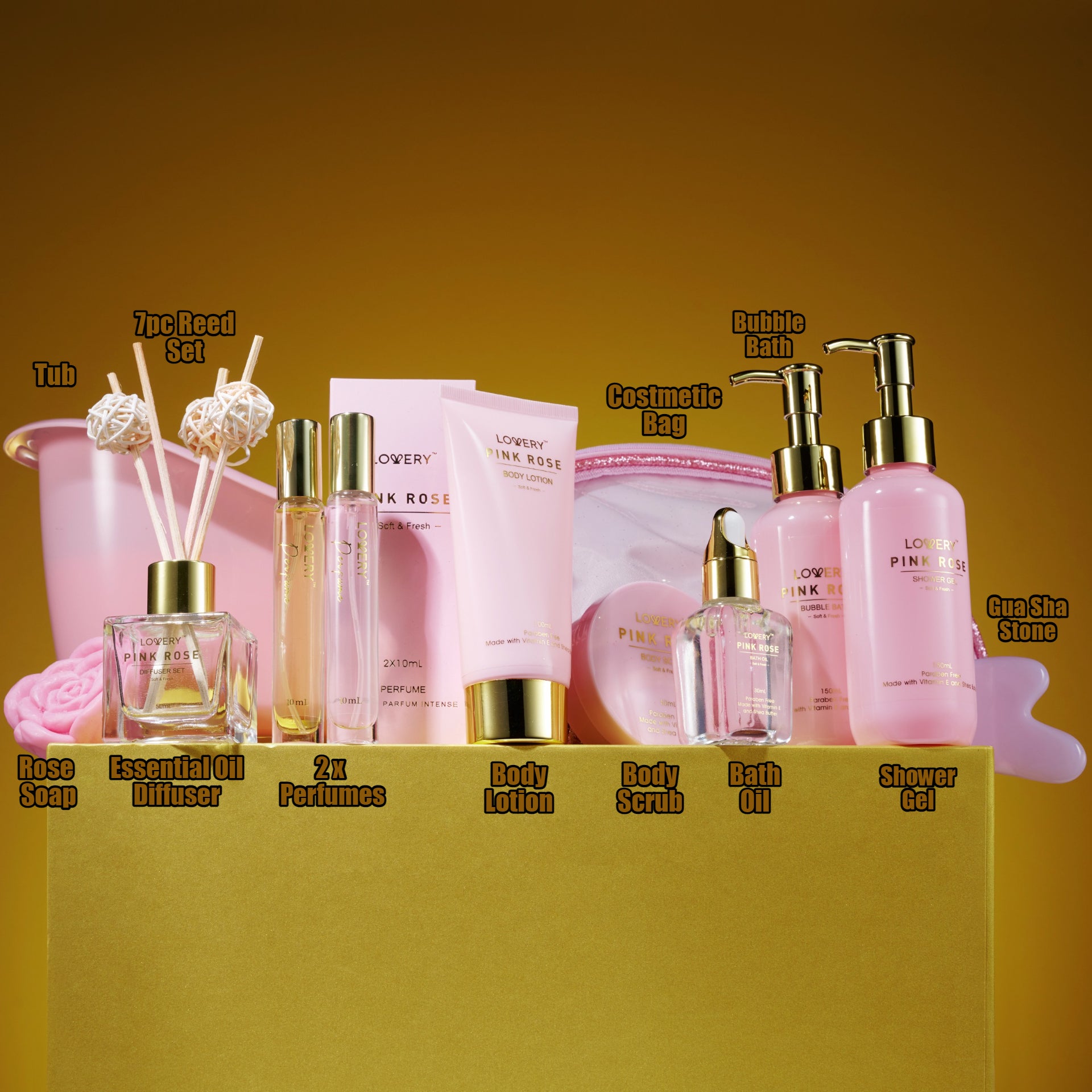 Pink Gifts Set – LuxPoshDesigns